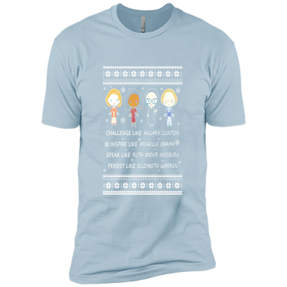 Nasty Women Michelle Hillary Warren Bader Christmas PINGPONG