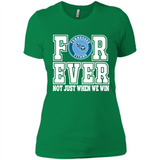 Tennessee Titans Forever For ever not just when we win - Ladies' Boyfriend T-Shirt
