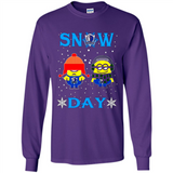 Snow Day Shirt For Dallas Mavericks Vs Minion Fans pingpong
