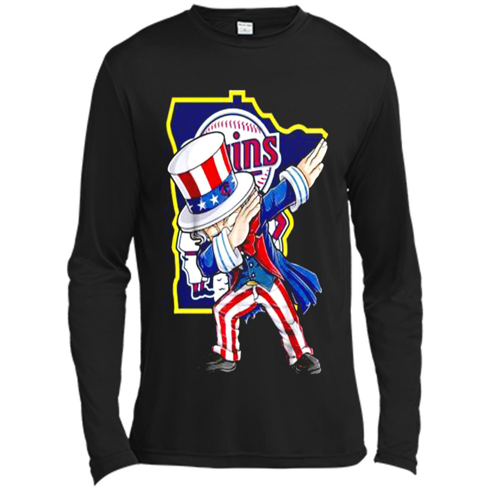 MLB MINNESOTA TWINS UNCLE SAM DABBING INDEPENDENCE DAY