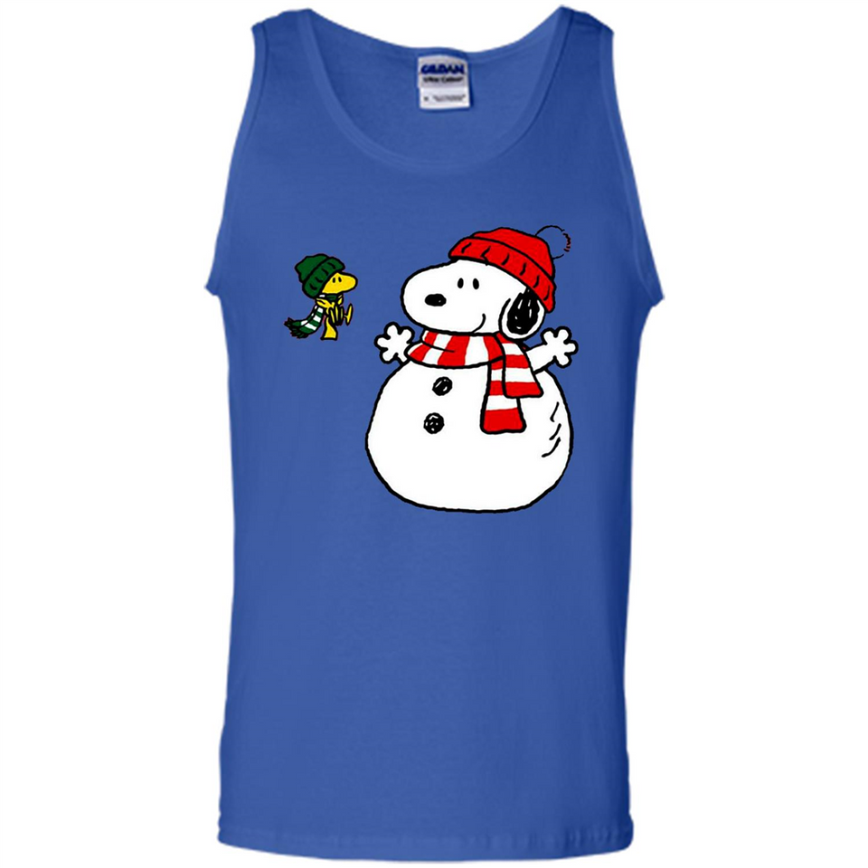 Snoopy Snowman Christmas