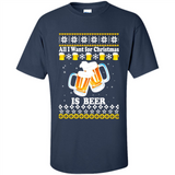 All I want for Christmas is Beer Sweater PINGPONG