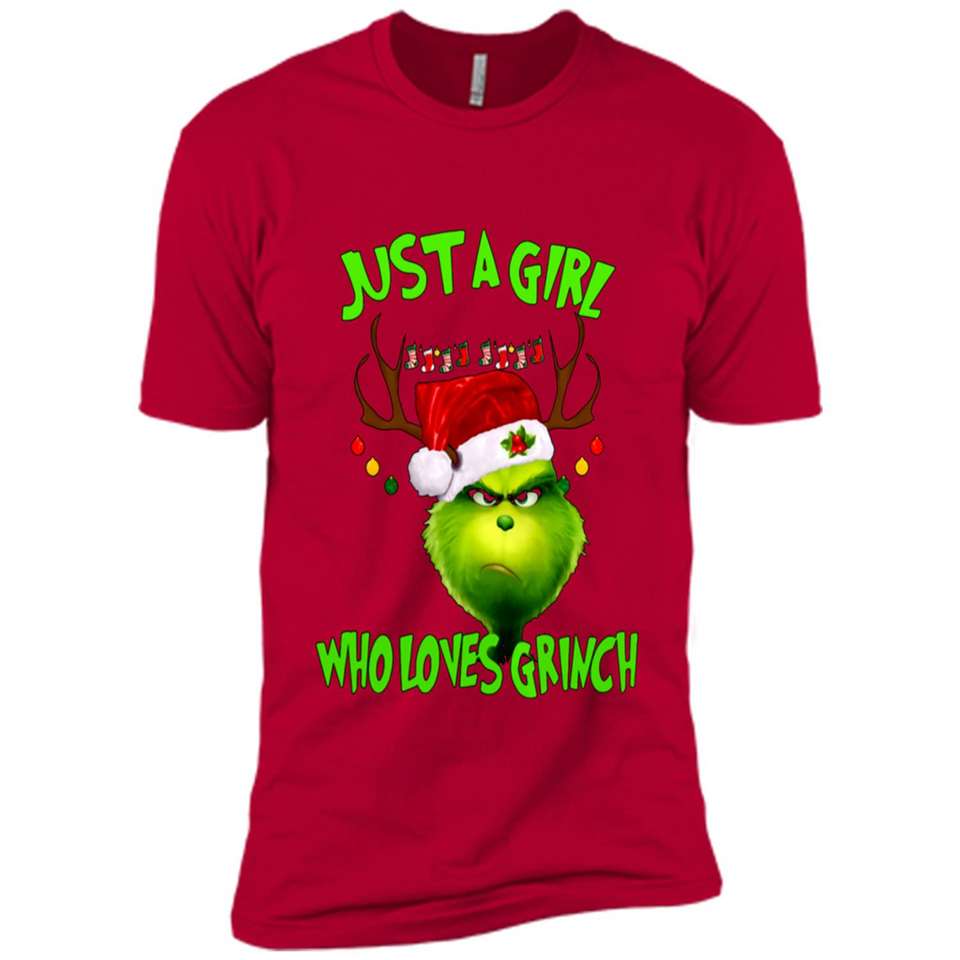 Just a Girl Who Loves Grinch Christmas PING PONG