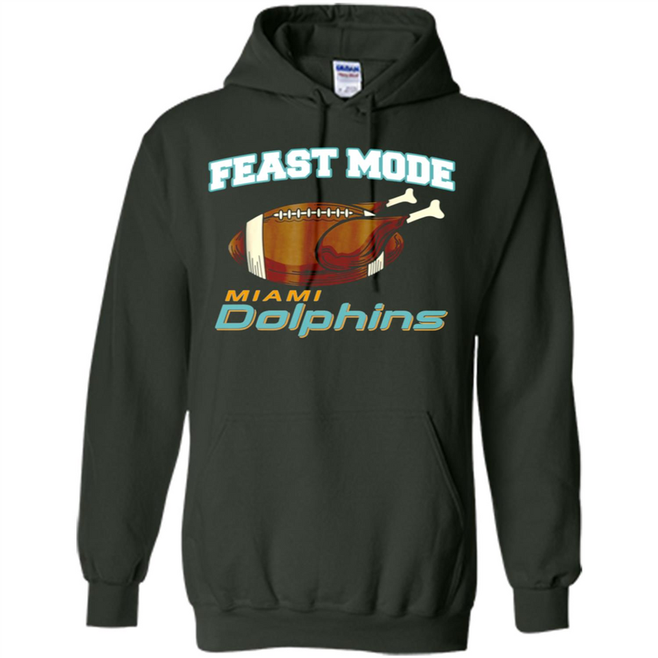 Feast Mode Dolphins Shirt - Miami Turkey Thanksgiving