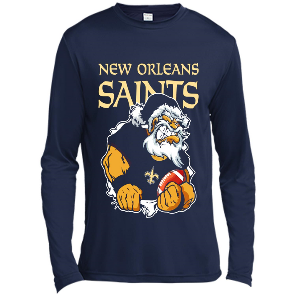 Grumpy Santa Claus New Orleans Saints Football Team PINGPONG