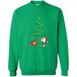 Snoopy-Woodstock-Christmas-tree-for-unto-you-is-born-this-day