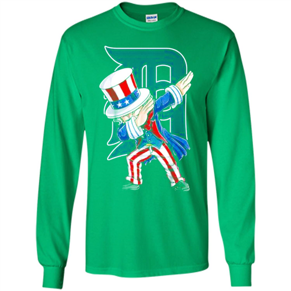 MLB DETROIT TIGERS UNCLE SAM DABBING INDEPENDENCE DAY