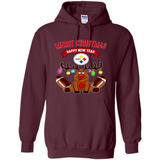Pittsburgh Steelers NFL Reindeer Funny Merry Christmas And Happy New Year