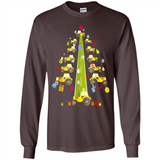 Tractor Car Christmas Tree T-shirt For Drivers