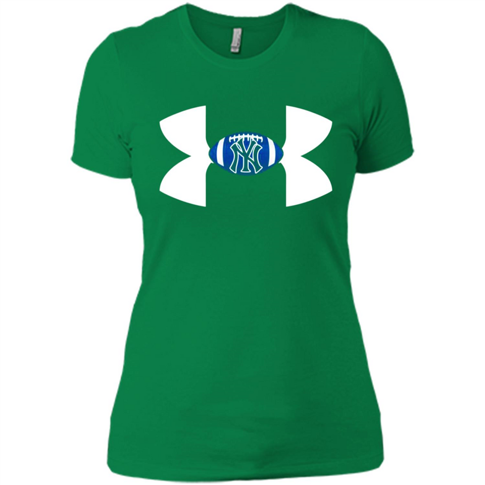 New York Yankees Under Armour Logo - Ladies' Boyfriend T-Shirt