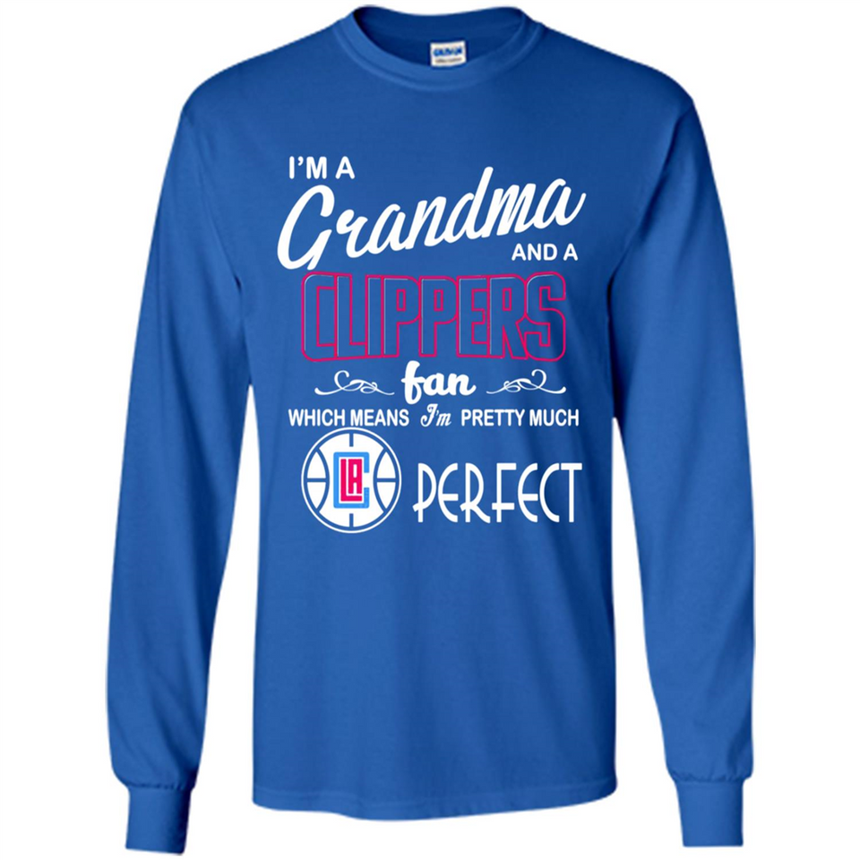 I'M A Grandma And A Los Angeles Clippers Fans