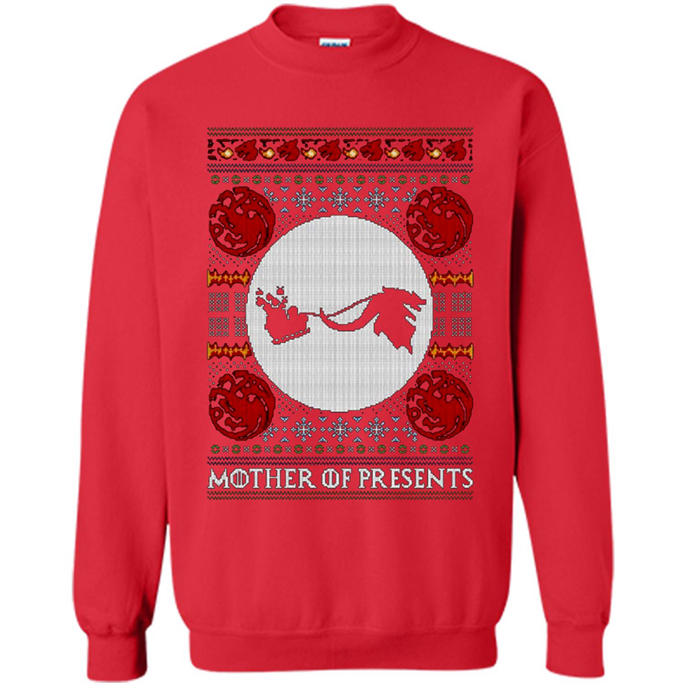 Mother Of Presents – Game of Thrones ugly christmas Sweatshirt PINGPONG