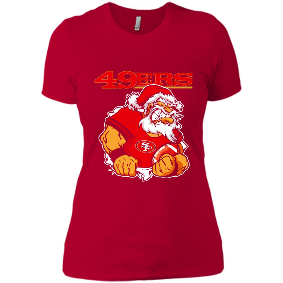 Grumpy Santa Claus San Francisco 49ers Football Team PINGPONG