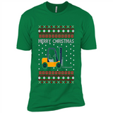 Merry Christmas Forklift ugly sweatshirt PINGPONG