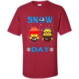 Snow Day Shirt For Colorado Avalanche Vs Minion Fans pingpong