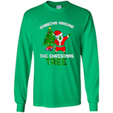 Christmas Dabbing Santa - Long Sleeve T-Shirt