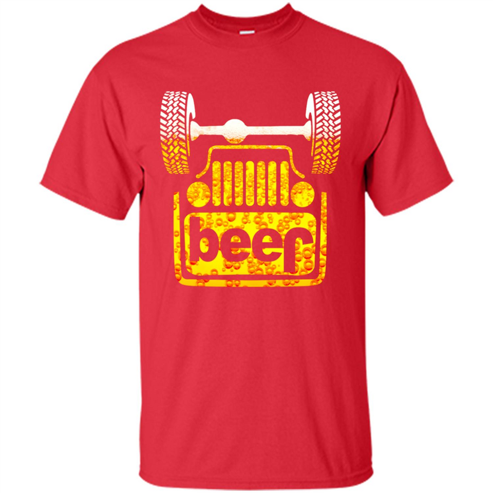 Jeep Reverse Beer Off Roading Funny Drinking