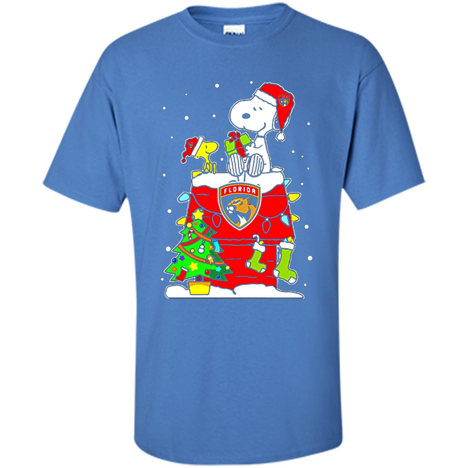 Florida Panthers Snoopy Ugly Christmas Sweaters - Shirt