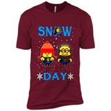 Snow Day Shirt For Indiana Pacers Vs Minion Fans pingpong