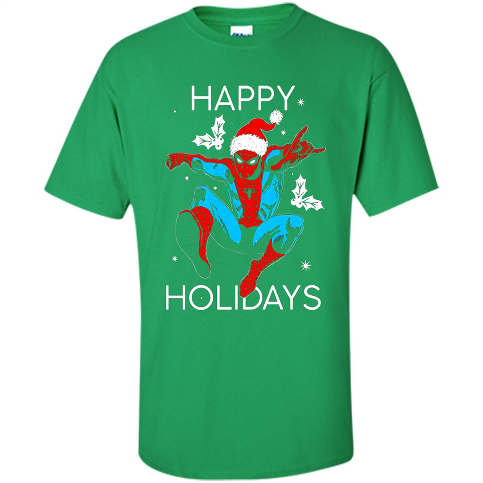 Marvel Spider Man Happy Holidays Santa Christmas Mug PINGPONG - Shirt