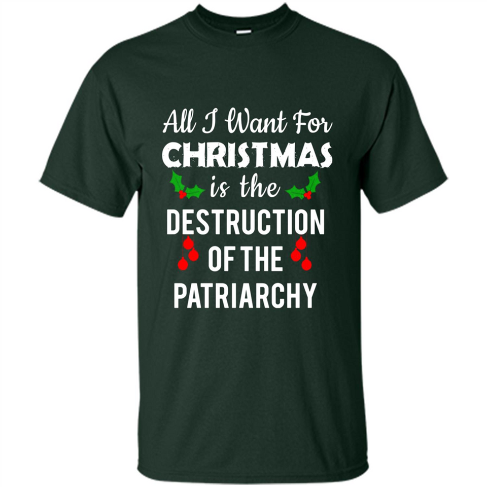 All I Want For Christmas Is The Destruction Of The Patriarchy sweater PINGPONG