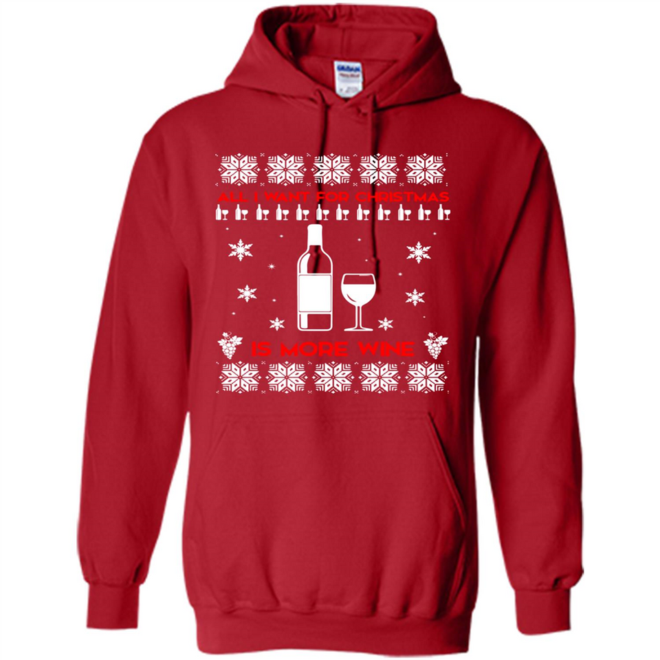 All I Want For Christmas is Wine Ugly sweater PINGPONG