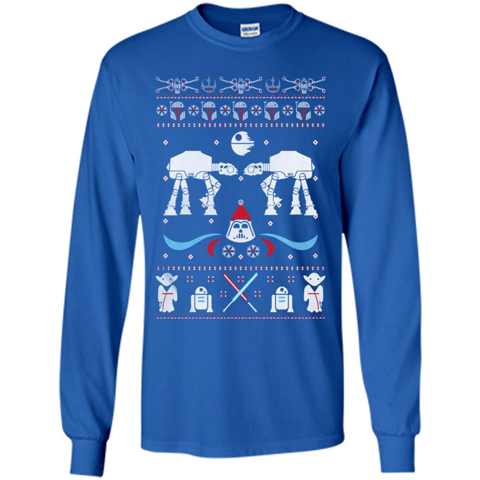 Star Wars Icons Funny Ugly Christmas - Long Sleeve T-Shirt