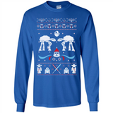 Star Wars Icons Funny Ugly Christmas - Long Sleeve T-Shirt