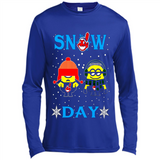 Snow Day Shirt For Cleveland Indians Vs Minion Fans pingpong