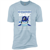 Police boyfriend Shark Blue Line Tee