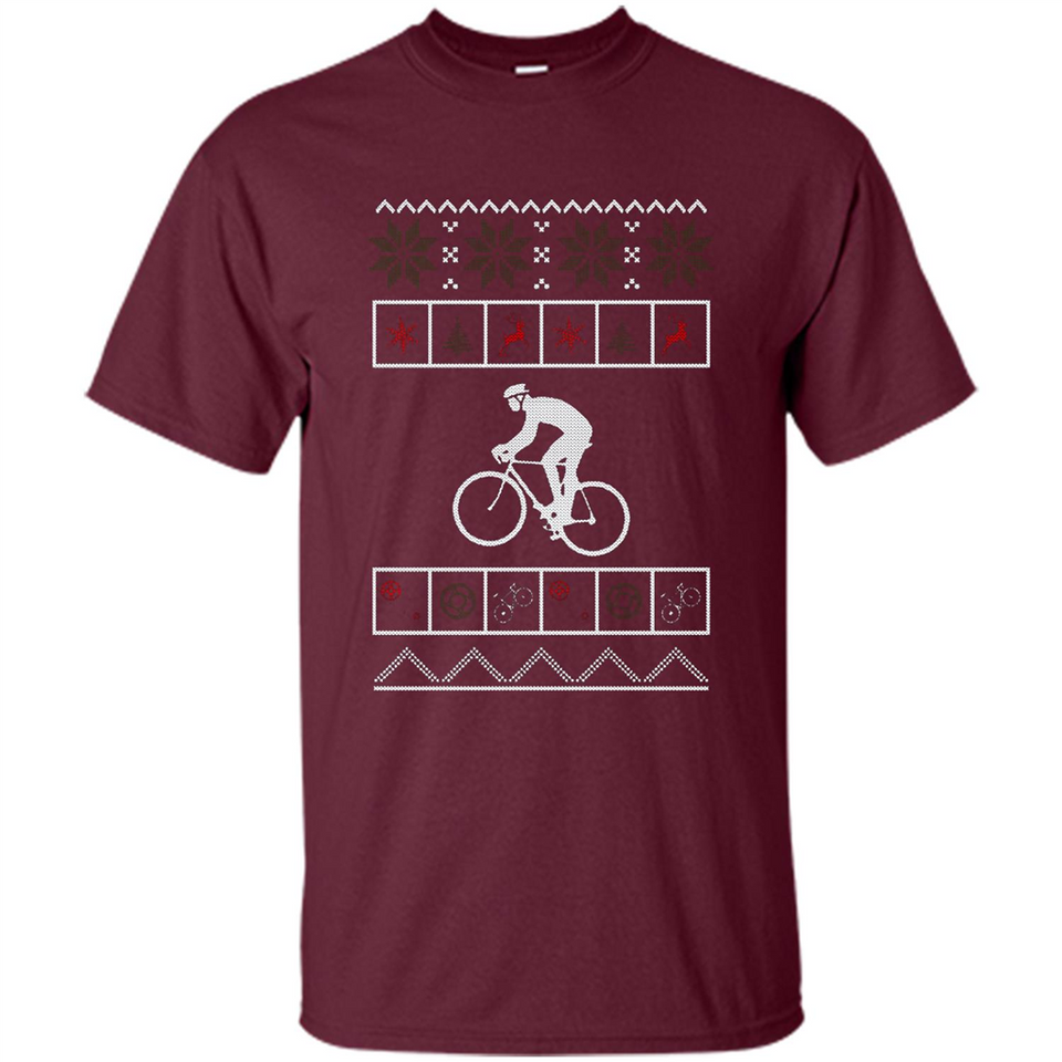 Christmas Ugly Sweater Cycling - Ugly Christmas Sweater - Shirt
