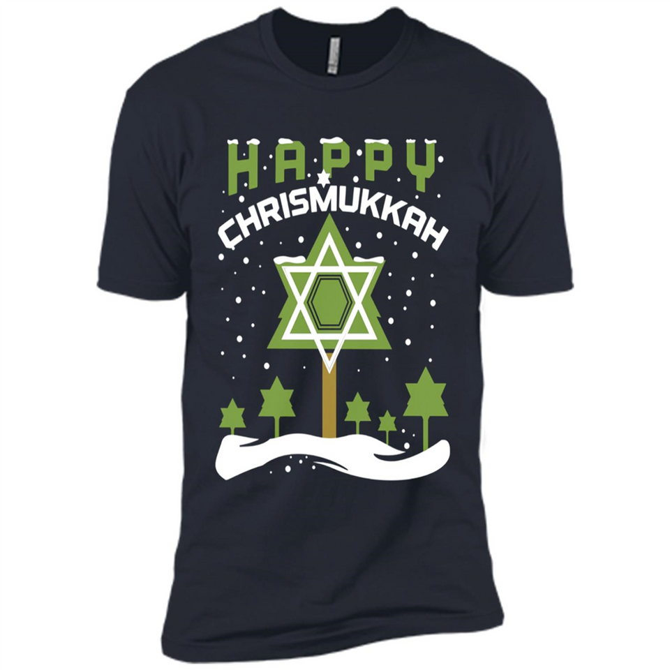 Happy Chrismukkah - Premium Short Sleeve T-Shirt