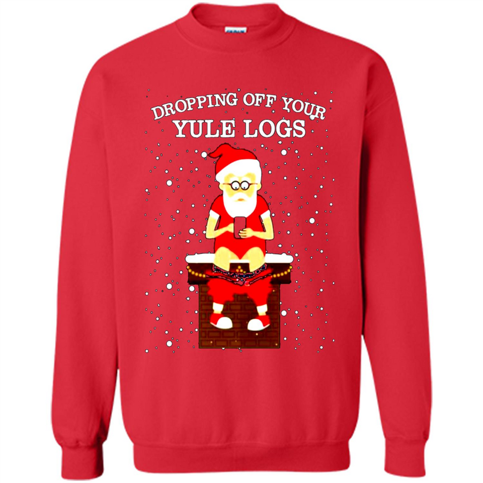 Santa Dropping Off Your Yule Logs