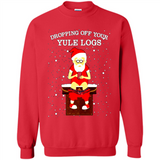 Santa Dropping Off Your Yule Logs