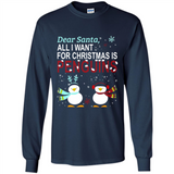 All I Want For Christmas is Penguins PINGPONG