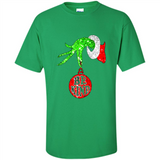 Christma Season With Green Grinch Hand Be Kind - Shirt