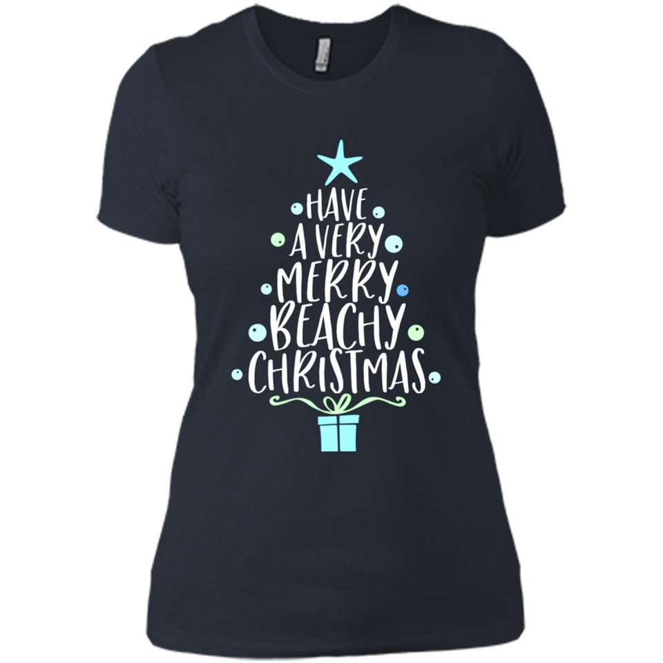Have A Very Merry Beachy Xmas Vacation - Ladies' Boyfriend T-Shirt