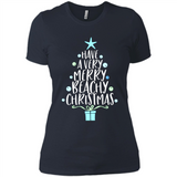 Have A Very Merry Beachy Xmas Vacation - Ladies' Boyfriend T-Shirt