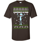Mr Meeseeks Xistence Is Pain Ugly Christmas - Shirt