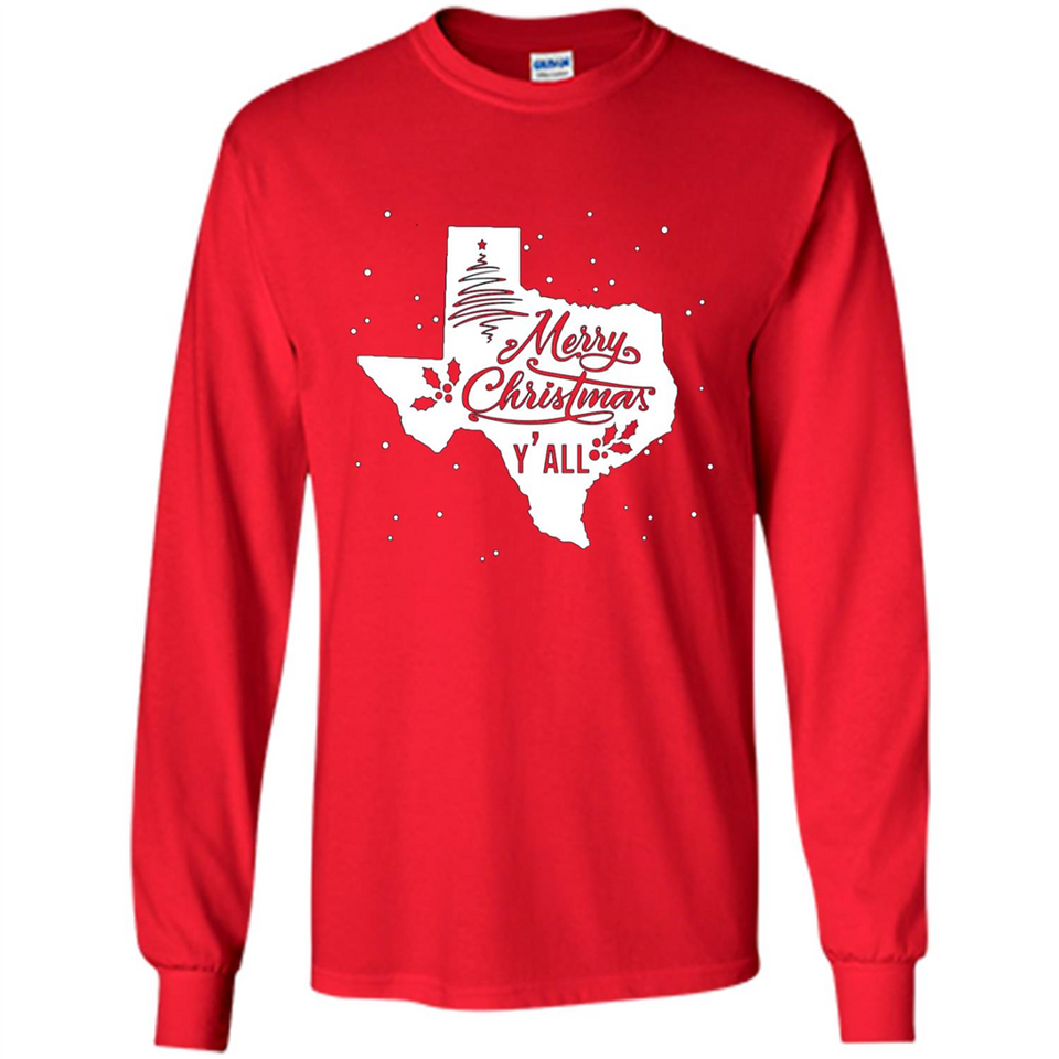 Merry Christmas Y'all Texas Funny Xmas PINGPONG