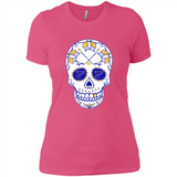 St. Louis Blues Hockey Sugar Skull Day of the Dead