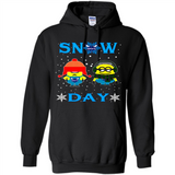 Snow Day Shirt For Charlotte Hornets Vs Minion Fans pingpong