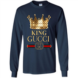 Cover your body with amazing King Crown Gucci Logo Black PING PONG
