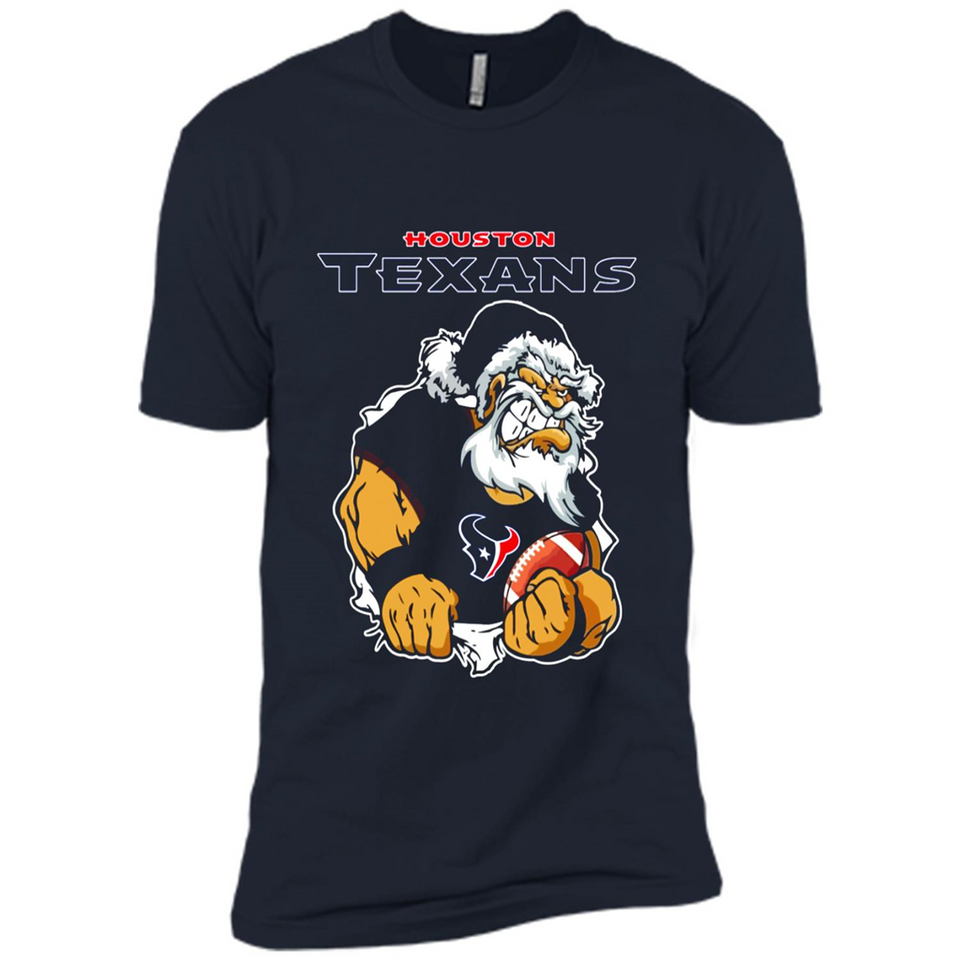 Grumpy Santa Claus Houston Texans Football Team PINGPONG