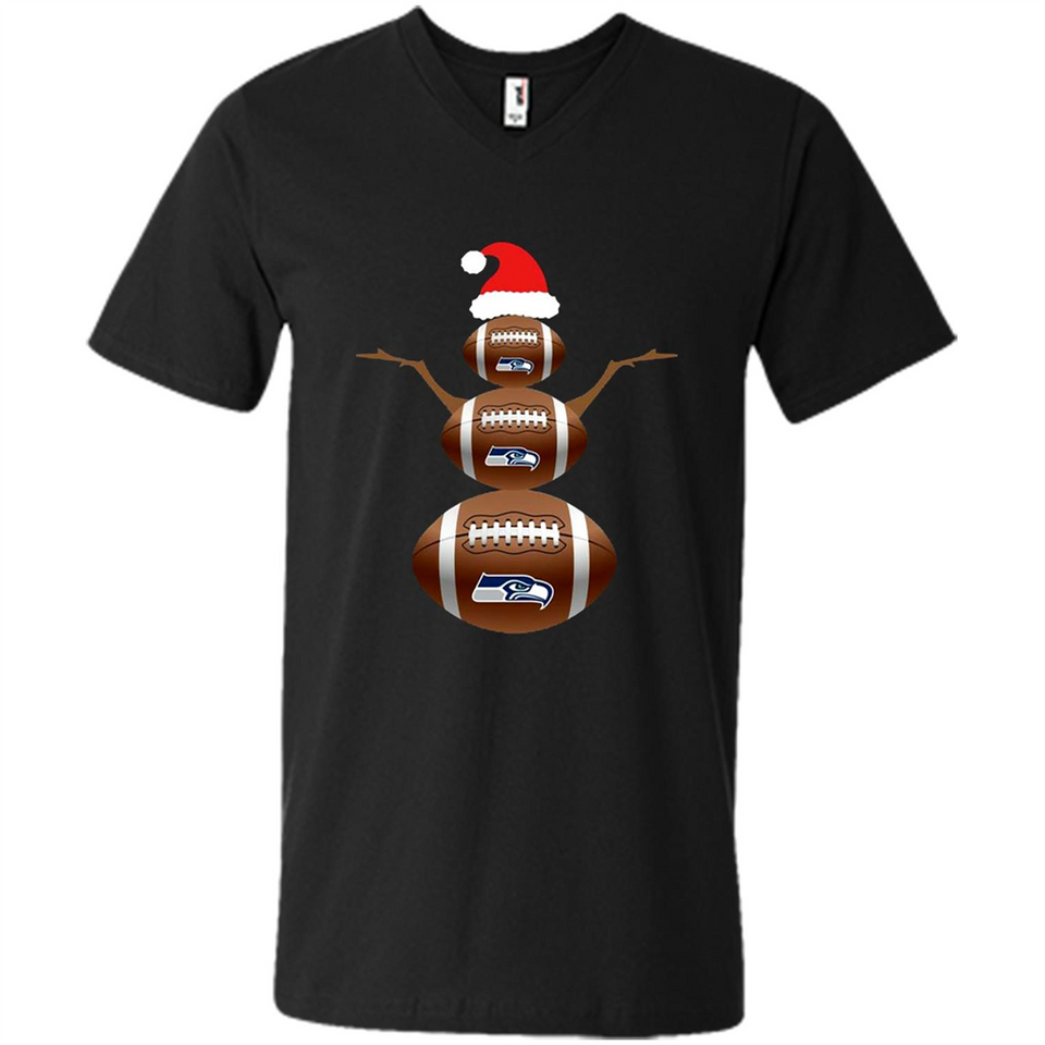 Seattle Seahawks NFL Dabbing Snowman Xmas