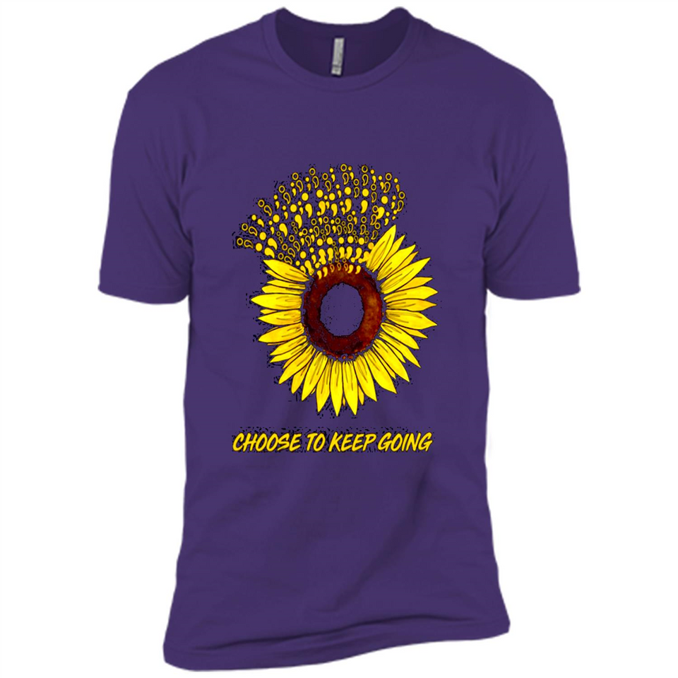 Semicolon Sunflower choose to keep going PINGPONG