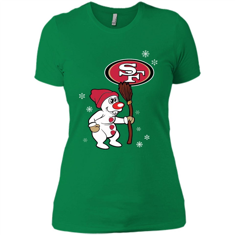 San Francisco 49ers Snowman