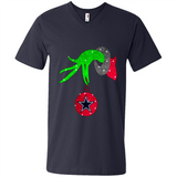 GRINCH HAND HOLDING DALLAS COWBOYS GLITTER CHRISTMAS PINGPONG