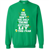 Funny Christmas Tree Drinking Sweatshirt Adult Boozy Festive - Sweatshirt