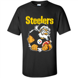 Grumpy Santa Claus Pittsburgh Steelers Football Team PINGPONG